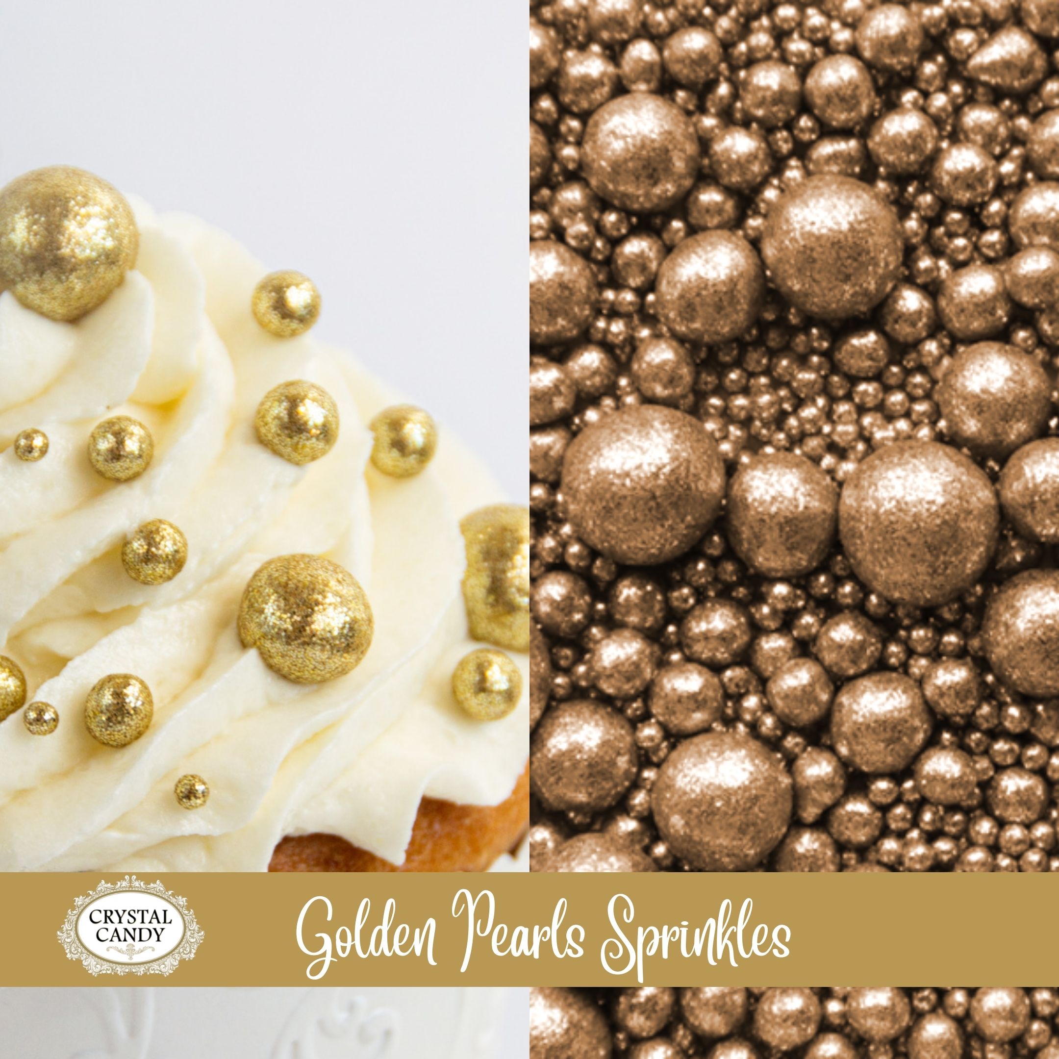 Golden Pearls - The Perfect Sprinkle